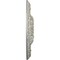 Ekena Millwork Amelia Ceiling Medallion (Fits Canopies up to 2 3/8"), Hand-Painted Flash Gold, 19 5/8"OD x 3/4"P CM20AMFLS - alternate 2